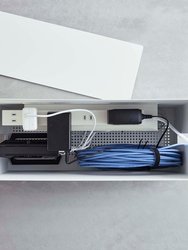 Rolling Cable Management Box - Steel