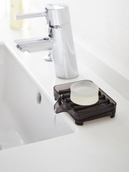 Self-Draining Soap Tray - Acrylic - Black