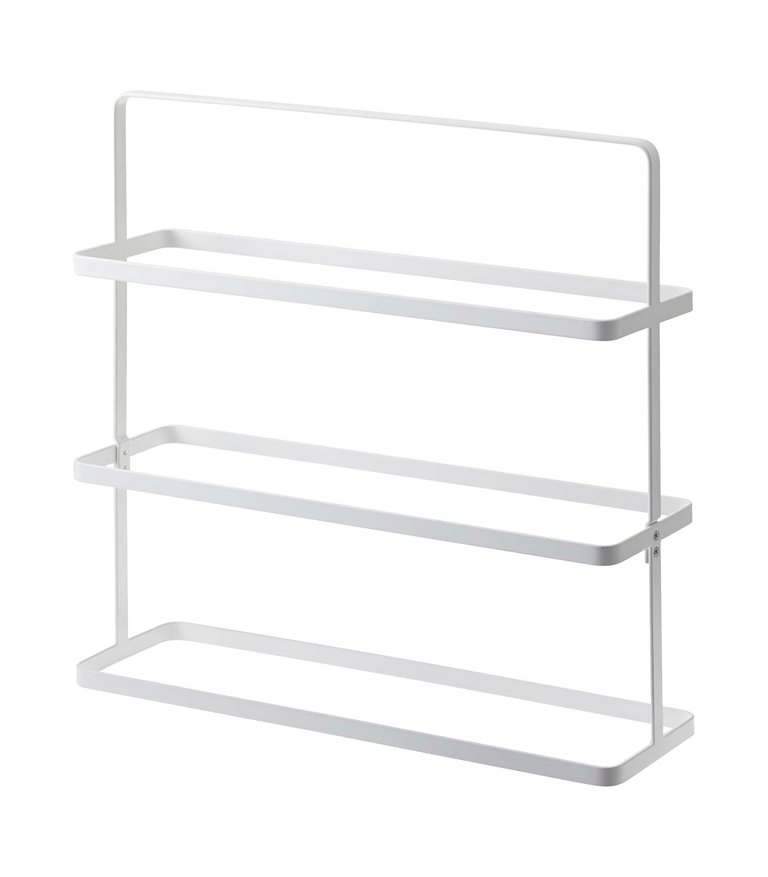 Shoe Rack - Two Styles - Steel - White