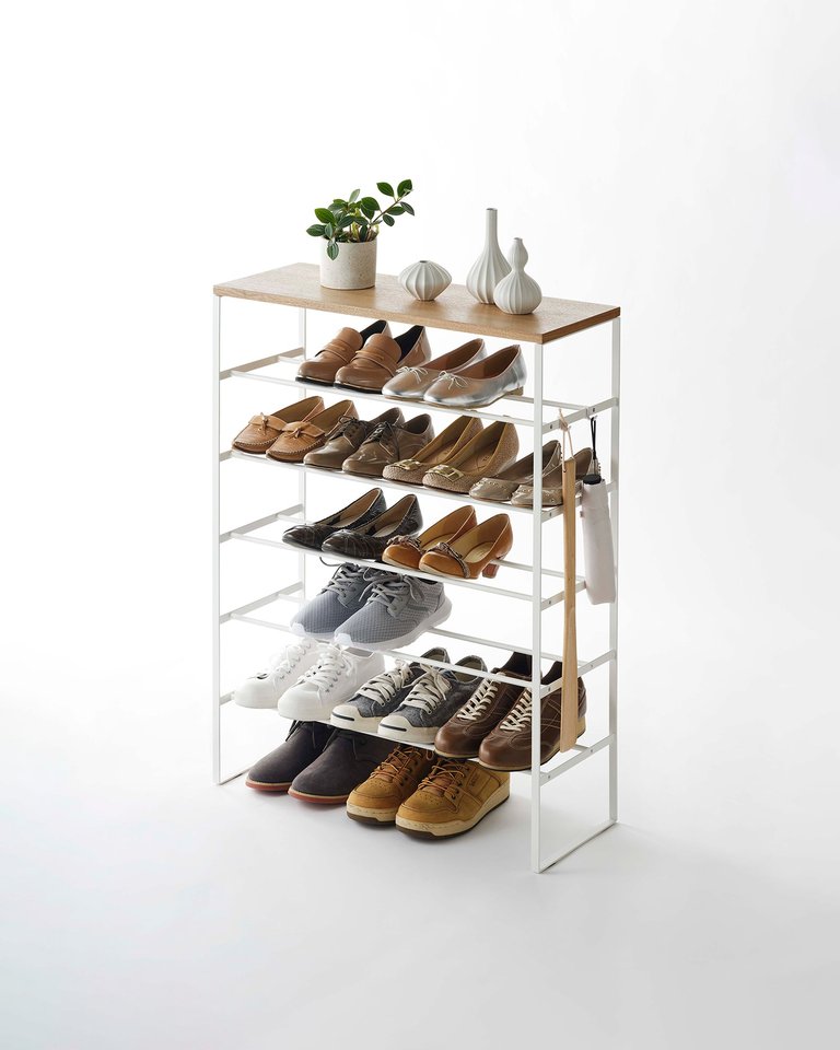 Yamazaki Home White Shoe Rack Verishop