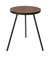 Side Table (20" H) - Steel + Wood - Black