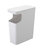 Side Table Trash Can - White