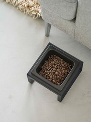 Single Pet Food Bowl - Two Styles - Steel + Ceramic