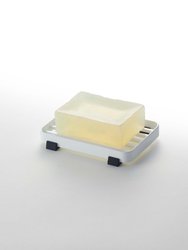 Slotted Soap Tray - Steel