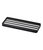 Slotted Tray - Steel - Black