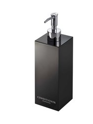 Square Shower Dispenser - Three Styles - Black