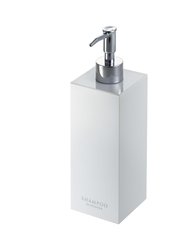 Square Shower Dispenser - Three Styles - White