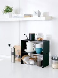 Stackable Countertop Shelf - Two Sizes - Steel