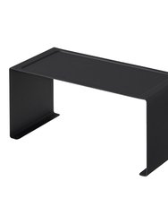 Stackable Countertop Shelf - Two Sizes - Steel - Black