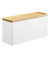 Stacking Accessories Or Watches Case - Two Styles - White