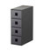 Storage Tower With Drawers - Black