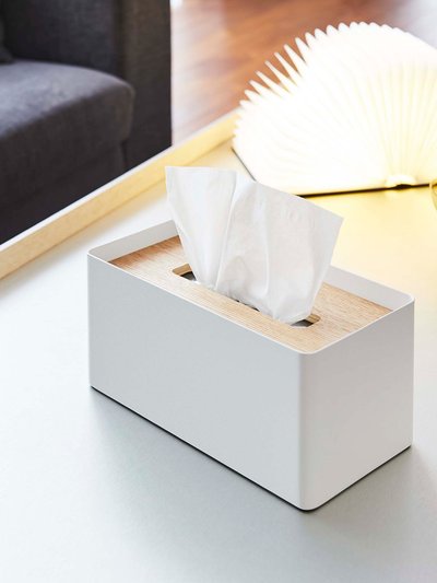 Yamazaki Home Tissue Box Cover - Rectangle - Steel product