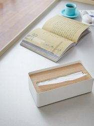 Tissue Case - Steel + Wood
