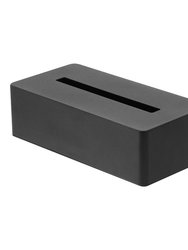 Tissue Case - Steel - Black