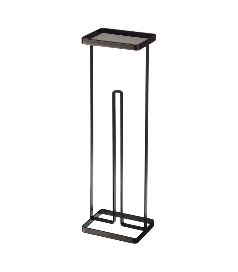 Toilet Paper Stand - Steel - Black