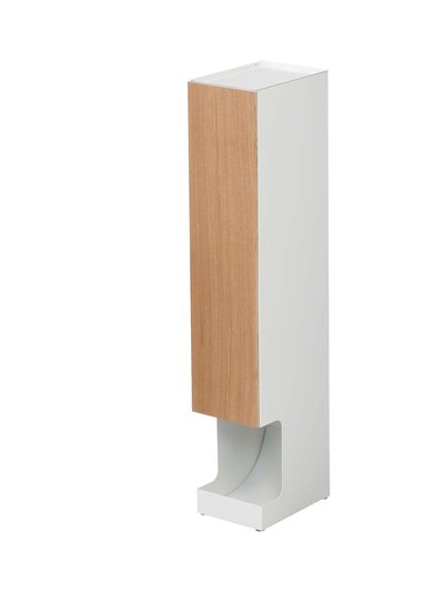 Yamazaki Home Toilet Paper Stocker - Steel + Wood product
