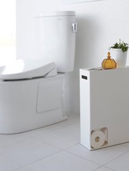 Toilet Paper Stocker - Steel - White
