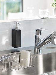 Traceless Adhesive Soap Dispenser - Black