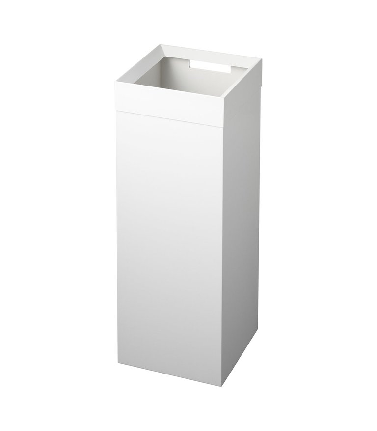 Trash Can - Steel - White