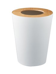 Trash Can - Two Styles - Steel + Wood