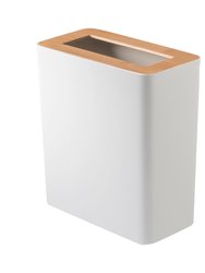 Trash Can - Two Styles - Steel + Wood - Ash