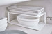 Two-Tier Cabinet Organizer - Steel