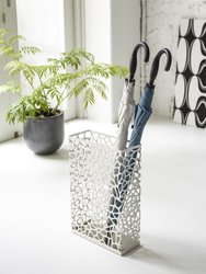 Umbrella Stand - Two Styles - Steel - White