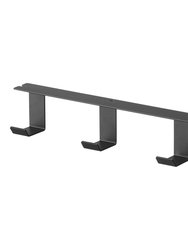 Under-Desk Hanger - Steel - Black