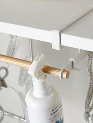 Undershelf Hanger - Steel + Wood