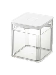 Vacuum-Sealing Food Container - Two Styles - White