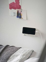 Wall-Mounted Phone Holder - Steel