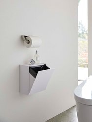 Wall-Mounted Storage Or Trash Bin