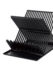 X-Shaped Dish Rack - Black