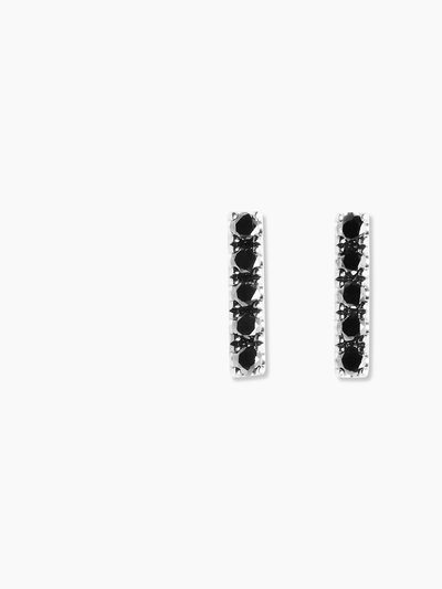 Yasmine New York Black Diamond Bar Earrings product