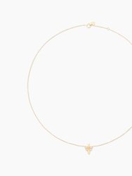 Bee Diamond Necklace - Gold