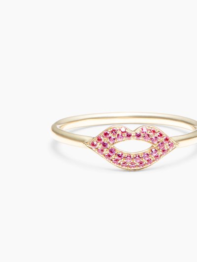 Yasmine New York Lips Pink Sapphire Ring product