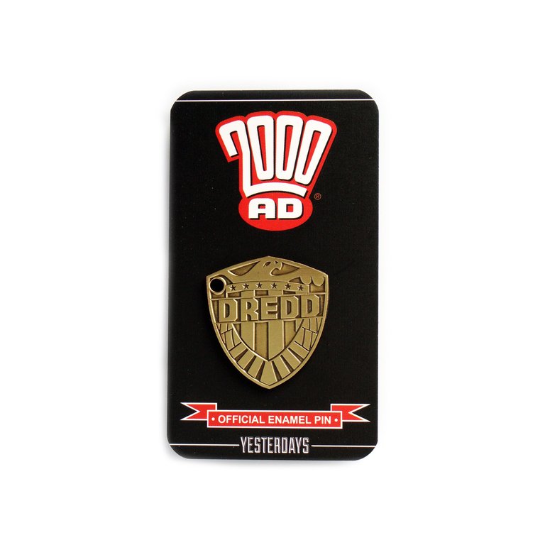 2000 AD Judge Dredd Badge