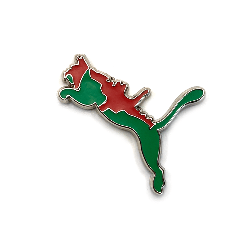 Battle Cat Lapel Pin - Green