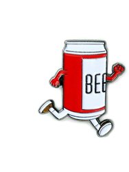 Beer Run Lapel Pin