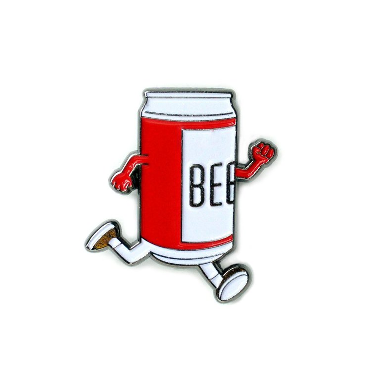 Beer Run Lapel Pin