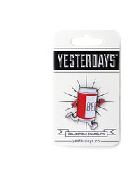 Beer Run Lapel Pin