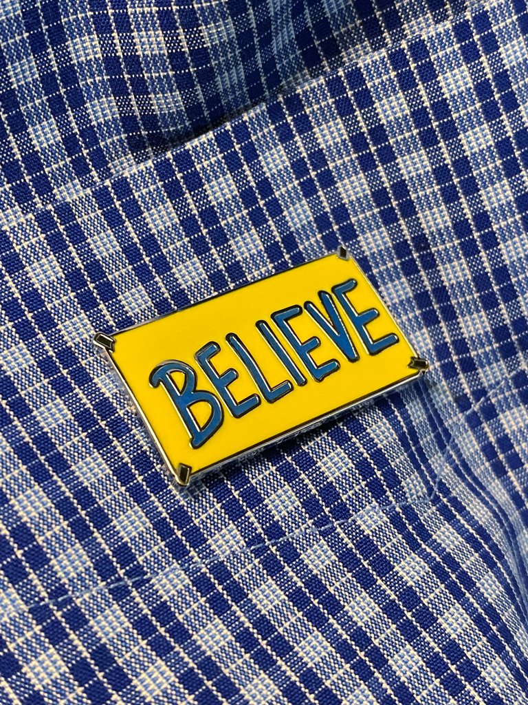 Believe Pin