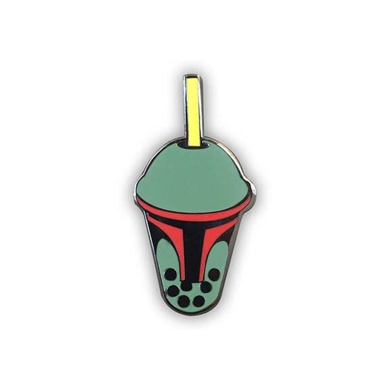 Boba Enamel Pin - Multi