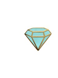 El Diamante Lapel Pin - Azul