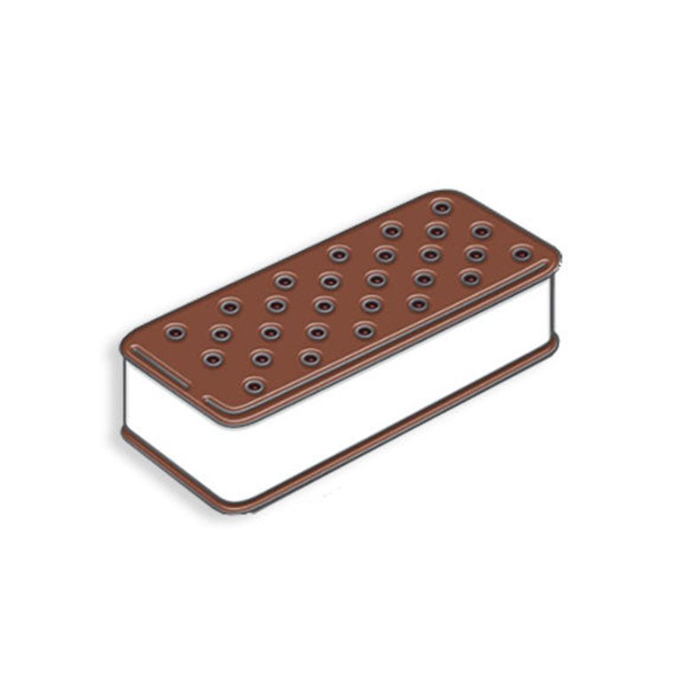 Ice Cream Sandwich Lapel Pin