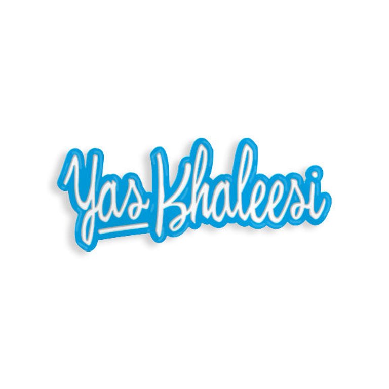 Yas Khaleesi Pin - Blue