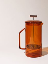 850 ML Glass French Press - Amber