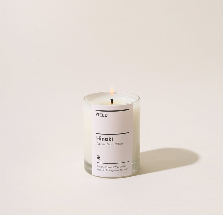 Yield Candle - Hinoki