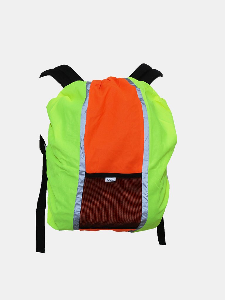 Knapsack Visibility Enhancing Cover Pack Of 2 - Hi Vis Yellow/Orange - Hi Vis Yellow/Orange