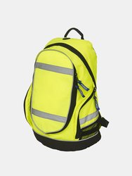 Yoko High Visibility London Knapsack (Pack of 2) (Yellow) (One Size) (One Size) - Yellow